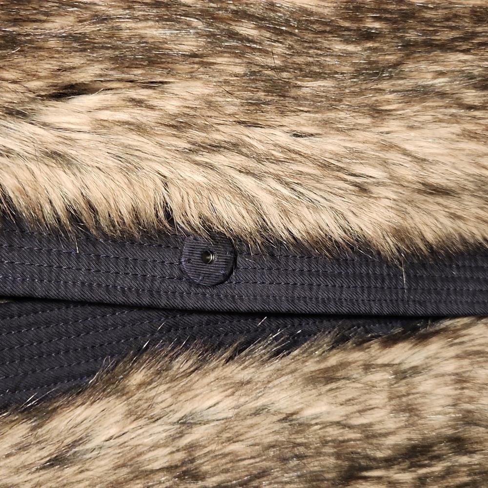 Rebecca Taylor Silk Lining Faux Fur Vest Size M - Picture 5 of 7